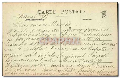 Aix - Fontaine Monumentale — Collection Janssaud, n°120 — Verso