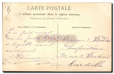 Aix-en-Provence — Fonte da Rotonda — editor desconhecido, n°11 — Verso