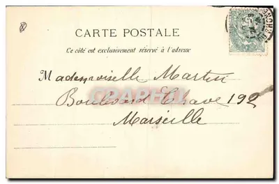 Aix : Grande Fontaine — E. Marce, Edit. — Verso