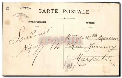 Aix-en-Provence — Fontaine Monumentale — Collection Jaussaud — Verso