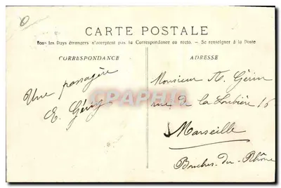 Aix-en-Provence — La Fontaine de la Rotonde — Collezione C. M. — Verso