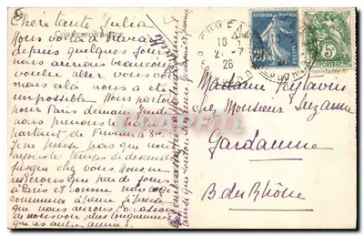 Aix-en-Provence — A Grande Fontaine — LL — Verso