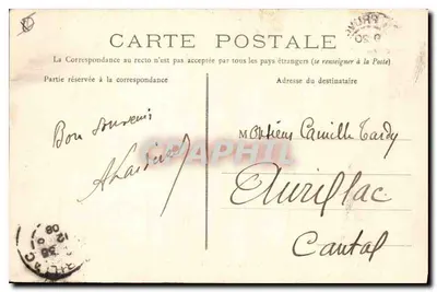 AIX-EN-PROVENCE — Fontaine Monumentale — Germanet, editor — Verso