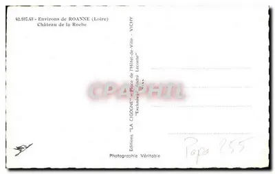 Zamek La Roche — Okolice Roanne (Loira) — Wydawnictwo Autentyczne — Rewers