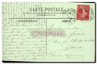 Luchon — Przejście przez Portillon d'Oo, Jezioro Saousat i Tuque de Montarguè — wydawca Luchon, nr 209 — Rewers
