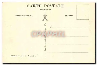 N.D. DE LAGHET (A.M.) — Enkele van de schilderijen tentoongesteld rond het klooster van het klooster — Uitgever F.L. n°33 — Achterkant