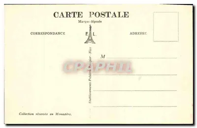Notre-Dame de Laghet — Fragmenten van schilderijen rondom het Cloître — Ed. F.L. n°48 — Achterkant