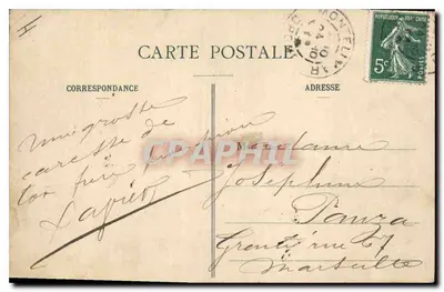Montélimar - Un Rincón del Jardín Público — Editor Chapus Montélimar — Reverso