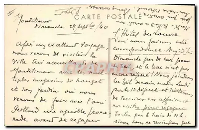 Montélimar (Drôme) — Publieke Tuin. Het Meer — Combier 1er Macon — Achterkant