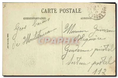 Montélimar — Nowa Terrasa w Ogrodzie Publicznym — LL — Rewers