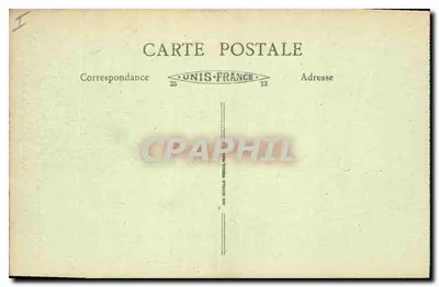 Castelo de Chinon — Rochas sobre a Yonne — Edição Bazin du Morvan, n°14 — Verso