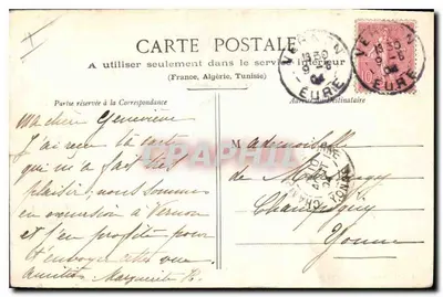 Zamek Bizy — należy do Stichler — Fot. A. L., Vernon — Rewers