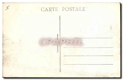 Vannes - Vista da Cidade vista da Garonne — 1920, editor Laurent-Martin, n° 3665 — Verso