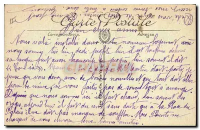 Vals-les-Bains — Castello della Castagnaia — LL — Verso