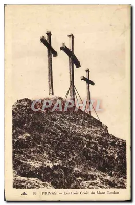 Privas — As três Cruzes do Monte Toulon — n°83