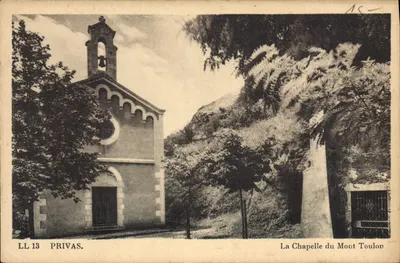 A Capela do Mont Toulor — Privas — LL 13