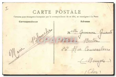 Castelo de Sully-La-Tour — Na Nivernais — Editor não identificado, n° 22 — Verso