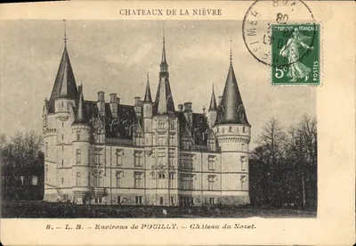 Castelo do Nozé — Arredores de Pouilly — Castelos da Nièvre — L.B. n°8