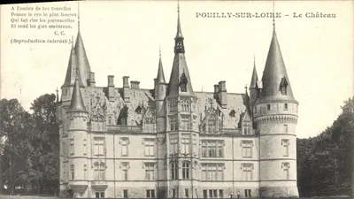Pouilly-sur-Loire — O Castelo — C.C. (Reprodução proibida)