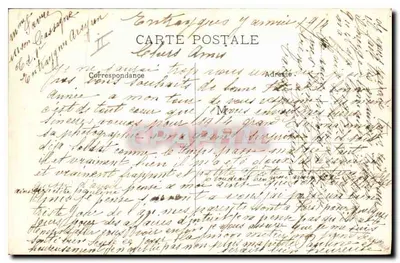 Cantal - 594 - Um Pâturage em FALHITOUX — L'Auvergne — Verso