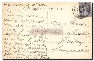 Le Grion, l'Usclade i le Griounot — Widok z Col de Rombière — Wydawnictwo «La Chromo» Afric Malvrons, Aarilise — Rewers