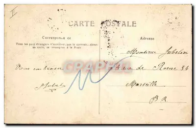 Aurillac — Jardin Public — L'Auvergne, wydawca M.T.I.L. — Rewers