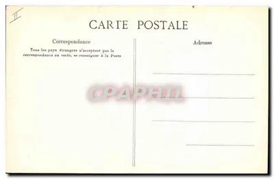 Aurillac — Drzwi Hotele Konsularnego — L. Roux, wyd., Aurillac — Rewers