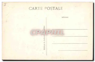 Aurillac — Szczegóły bramy Domu Konsularnego — Wydawnictwo B. Lalorie-Aurillac — Rewers