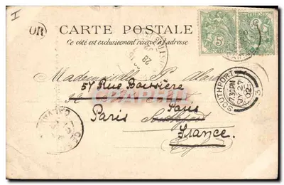 Aurillac — dom konsularny — Le Cantal Illustré — Rewers