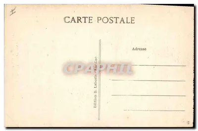 Aurillac — Fronton Domu Konsularnego — Le Cantal Pittoresque — Rewers