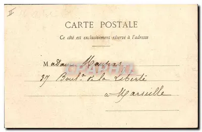 Ruínas do Castelo de Apchon — O Cantal Ilustrado — Fotografia Gatané, Aurillac — Verso