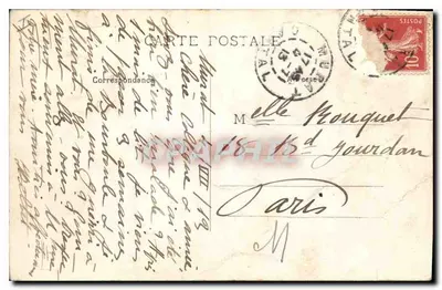 O Castelo de Alleuze — Cantal - 652 — A Auvergne — Verso