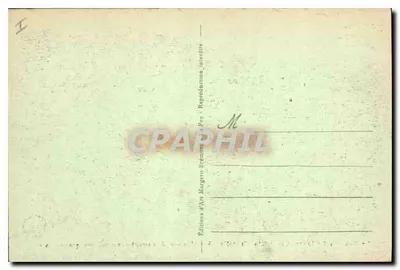 O Castelo de Alléuze e a Pequena Capela — Local admirável, de um caráter tão impressionante quanto grandioso — Le Cantal Illustré 7212 — Verso