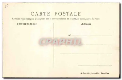Kąt Laiterie Marie-Antoinette — Versailles — Park Trianon — n°103 — Rewers