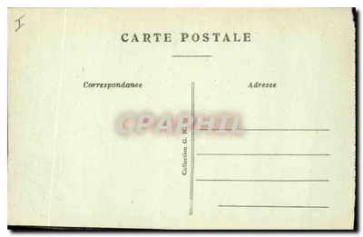 Montluçon — Fontanna Jet d'Eau na Alei Gare — n°45 — Rewers