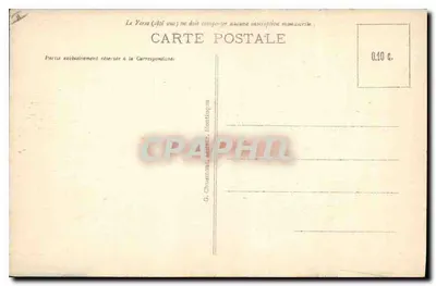 Montluçon - Panorama Starego Miasta, kanton Wschodni — Graphphil, nr 37 — Rewers