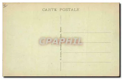 Montluçon — Widok z zamku w kierunku Faubourg St-Pierre — G. Arrabid, Avenue de la Clos, Nantes — Rewers