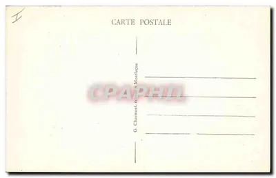 Brzegi rzeki Cher w pobliżu Gour-du-Puy — Montluçon — wydawca G. Chaumont — Rewers