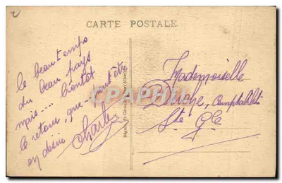 L'Auvergne pittoresca — Chiesa di San Salvi della Daille — Editore: Ed. Saint-Aubin — Verso