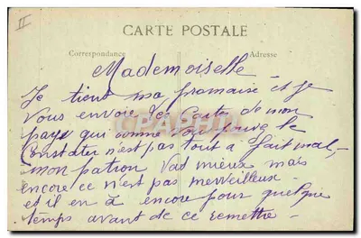Nîmes — Vista panorâmica — editor desconhecido, n° 933 — Verso