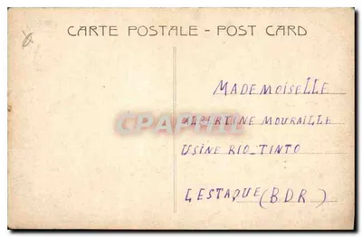 Alterocca - Terni — paisagem costeira com rochedos e barcos a vela — editor desconhecido, n° 2004 — Verso