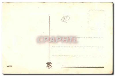 Pompej — Strada della Fortuna — widok ruin — wydawca Graphphil, n° 1-0701 — Rewers