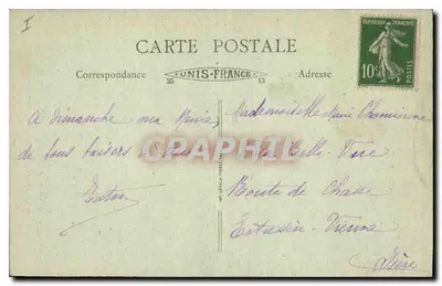 La Louvèsc - A Cachoeira de Grange Neuve — L'ARDÈCHE ILLUSTRÉE, n°80, editor B.F. — Verso
