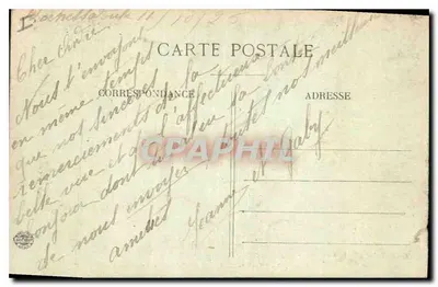 VALS-les-BAINS — Widok na kasyno — Ilustrowana Ardecha — Rewers