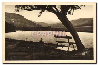 Lago de Issarlès — Ardèche — Edição de Arte Léon Margerit