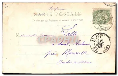 Kaplica Wieży — Klasztor Montmajor — Otoczenie Arles — B F Chalon-sur-Saône, n°70 — Rewers