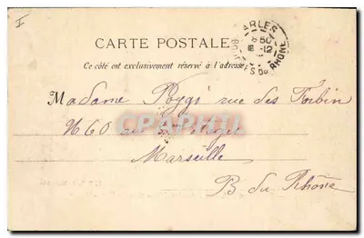 Okręgi Arles: Starszy Monaster Mont-Major — L. B. Paryż-Marsylia, nr 52 — Rewers