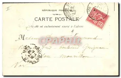 Montmajour — A capela de São César & a torre — Fot. Lascour Manzetti 243 — Verso