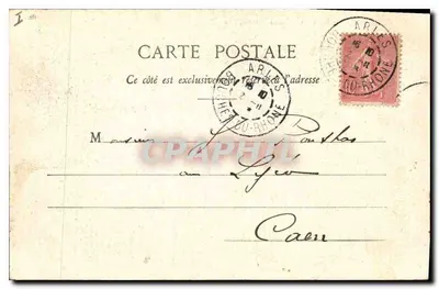 Arles — Zamek Montmajour — Wydawnictwo Giletta, fot. Nice, nr 2772 — Rewers