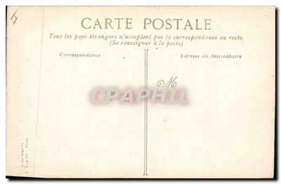 Okręgi Arles — Ruiny Abbatii Montmaïour — L. V. & Cie, Paris — Rewers